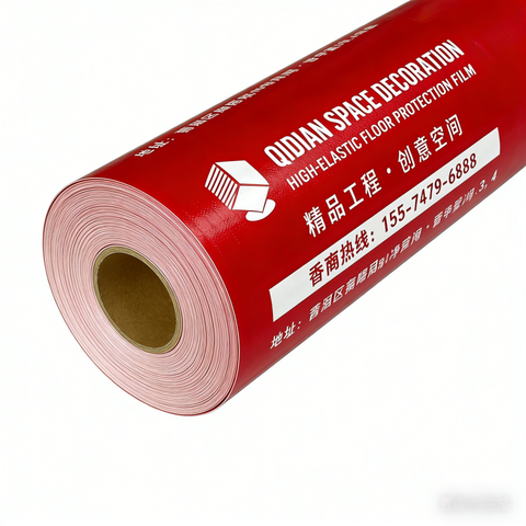 2026 Green Protect High Elasticity Ground Protection Film Floor Films Waterproof Wear-Resistant Soundproof Anti-slip