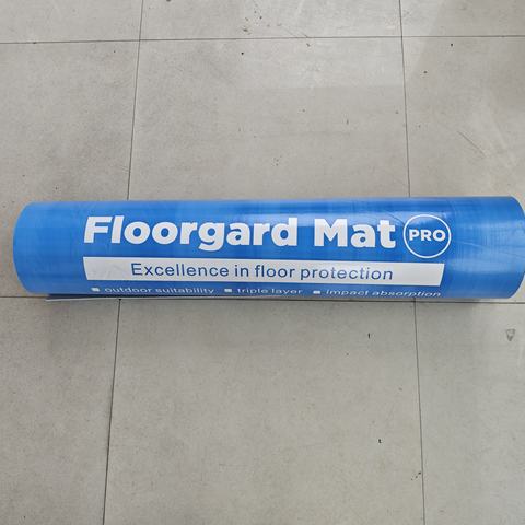 Green Protect Waterproof Non-Slip Painter Resistant Ground Protective Film Custom Disposable Decoration Floor Covering