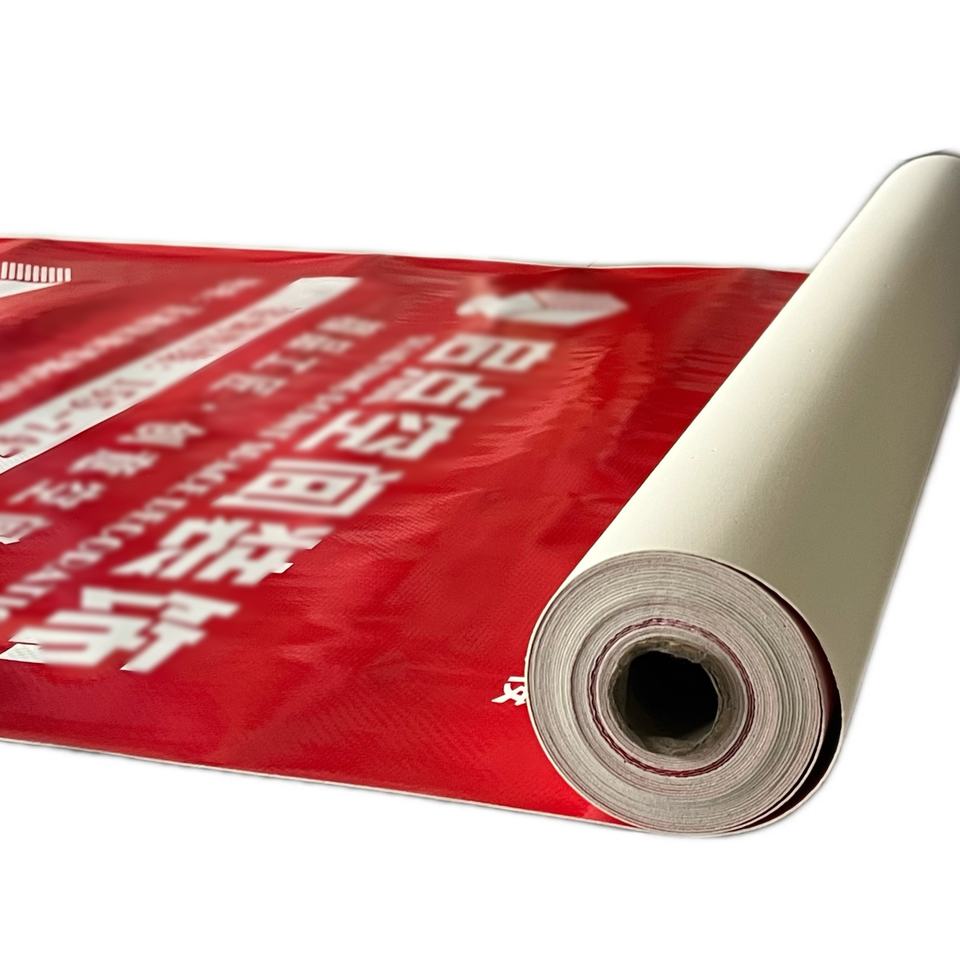 Wholesale Customized High Elasticity Modern Ground Protection Film EVA Woven Fabric OPP Anti-Slip Waterproof Floor Wall Stair