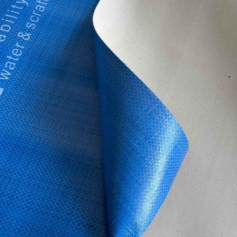 Hot Sale Modern High Elasticity Anti-slip Waterproof Ground Protection Film Laminated Woven Fabric EVA Floor Wall Stair Door
